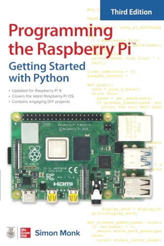 Programming the Raspberry Pi, ...rted with Python (ELECTRONICS) - down 32.36% (£4.30) to £8.99 from £13.29
