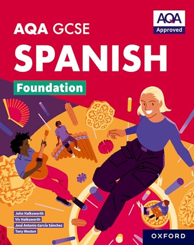 AQA Approved GCSE Spanish Foundation Student Book - down 25.01% (£7.00) to £20.99 from £27.99