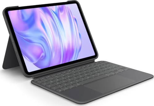Logitech Combo Touch iPad Pro ...yping, multi-use mode - AZERTY - down 22.61% (£52.00) to £177.99 from £229.99