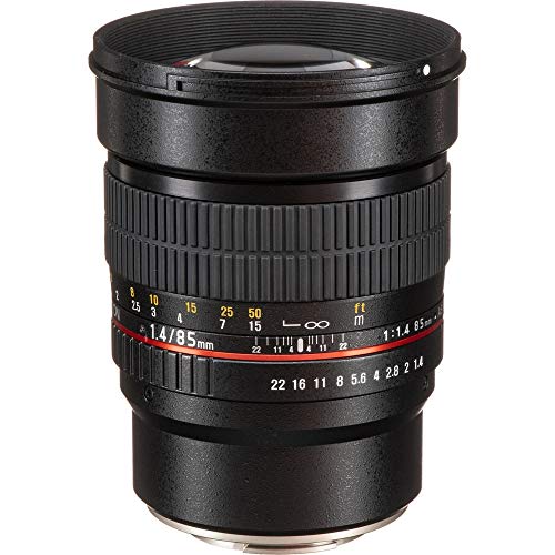 Rokinon 85mm F1.4 Aspherical Lens for Fuji X - down 4.41% (£5.18) to £112.17 from £117.35