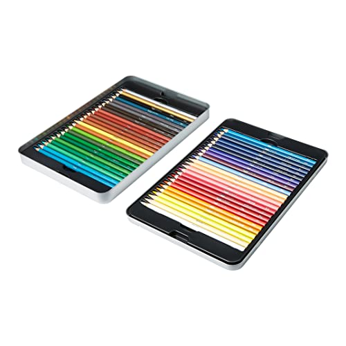 Amazon Basics Coloured Pencils... Pack of 48 - Assorted Colours - down 46.37% (£5.75) to £6.65 from £12.40