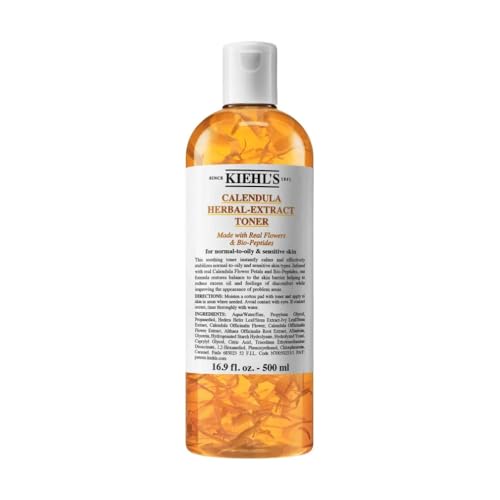 Kiehl's Calendula Herbal-Extra... Soothing Alcohol-Free Formula - down 20.00% (£12.00) to £48.00 from £60.00