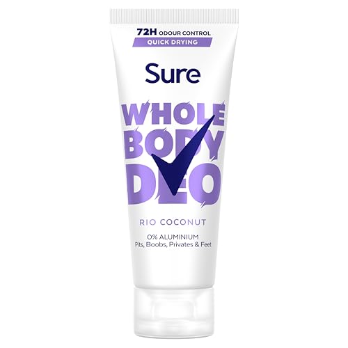 Sure Rio Coconut Whole Body De...or 72-hour odour control 75 ml - down 33.08% (£1.73) to £3.50 from £5.23
