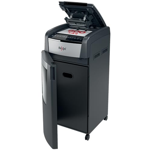 Rexel Optimum Auto Feed+ 600 S...e Bin, Castor Wheels, 2020600X - down 21.39% (£167.08) to £613.92 from £781.00