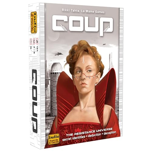 Indie Boards and Cards, Coup, ...layers, 15 Minute Playing Time - down 48.10% (£8.09) to £8.73 from £16.82