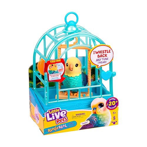 Little Live Pets My Really Rea...Whistles Back, Carry & Display - down 20.01% (£4.00) to £15.99 from £19.99