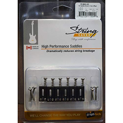 String Saver by Graph Tech Sad...tyle Offset (6 Pcs) PS-8001-00 - down 33.76% (£19.05) to £37.37 from £56.42