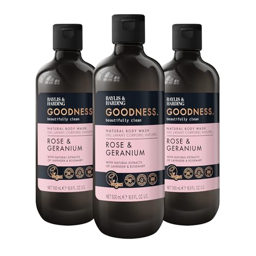 Baylis & Harding Goodness Natural Body Wash 500ml 3 pack - down 12.56% (£1.13) to £7.87 from £9.00