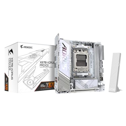 GIGABYTE X870I AORUS PRO ICE M....2, WI-FI 7, 2,5GbE LAN, USB 4 - down 14.55% (£40.00) to £234.99 from £274.99