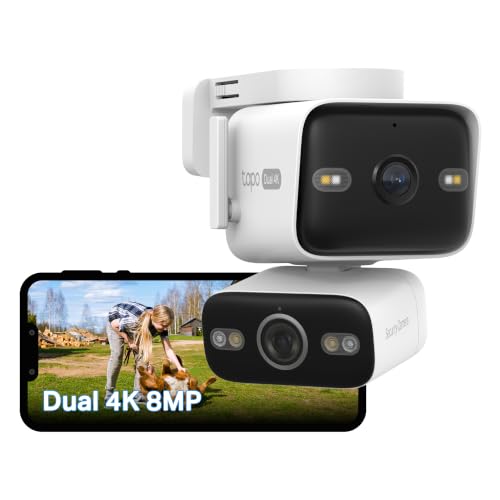 Tapo C575D 4K Dual Lens Outdoo...DC Powered, IP66 Weather Proof - down 25.93% (£49.00) to £139.99 from £188.99