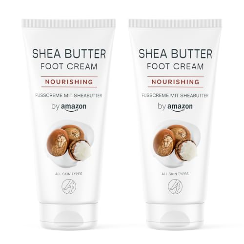 by Amazon Shea Butter Foot Cream, 2x100ml - down 45.98% (£2.46) to £2.89 from £5.35