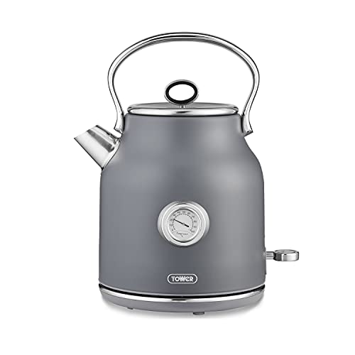 Tower T16003GRY Renaissance Ke...ck Boil, 1.7L, 3KW, Matte Grey - down 55.57% (£25.00) to £19.99 from £44.99