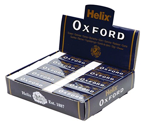 Helix Oxford Large Sleeve Erasers (Box of 20) - down 59.81% (£6.16) to £4.14 from £10.30