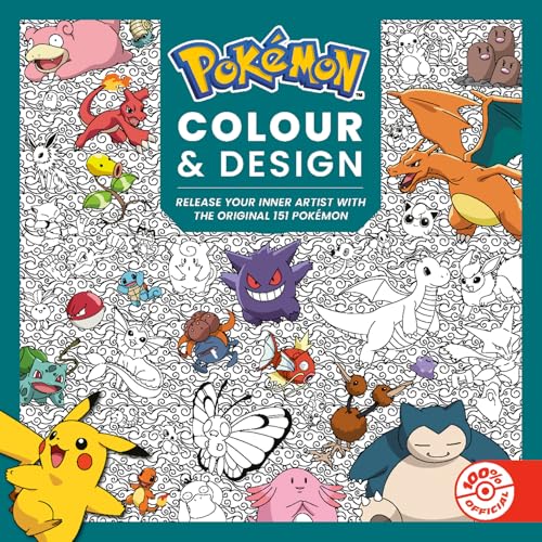 Pokémon Colour and Design: the...for relaxing over summer 2026! - down 25.03% (£2.00) to £5.99 from £7.99