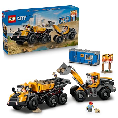 LEGO City Dump Truck & Front E...t for 8+ Year Old Boys - 60494 - down 11.11% (£10.00) to £79.99 from £89.99