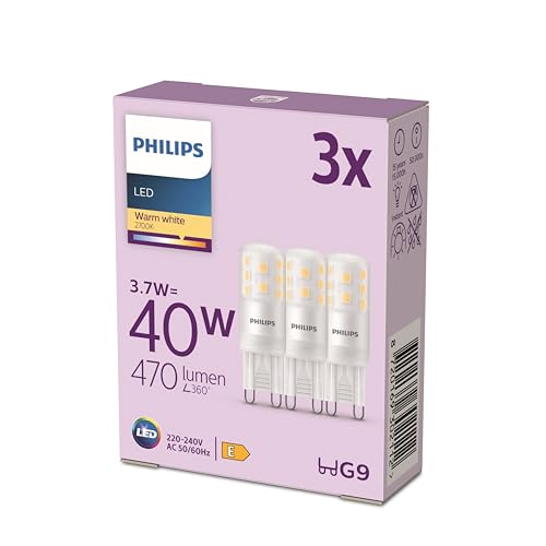 LED 40W G9 WW ND 3CT/6 EC - down 30.33% (£5.63) to £12.93 from £18.56