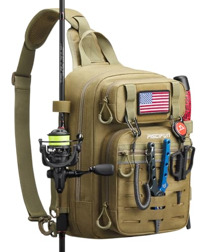 Piscifun Waterproof Outdoor Ta...iking Cycling Travelling Khaki - down 19.80% (£4.97) to £20.13 from £25.10