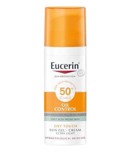Eucerin Oil Control Sun Gel-Cr...rbing Sunscreen with UV Filter - down 8.75% (£0.92) to £9.60 from £10.52