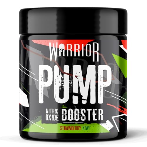 Warrior Pump Pre Workout Powde...– 30 Servings, Strawberry Kiwi - down 36.90% (£6.27) to £10.72 from £16.99