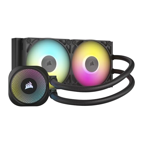 Corsair iCUE LINK TITAN 240 RX...NK System Hub Included – Black - down 46.51% (£60.00) to £69.00 from £129.00