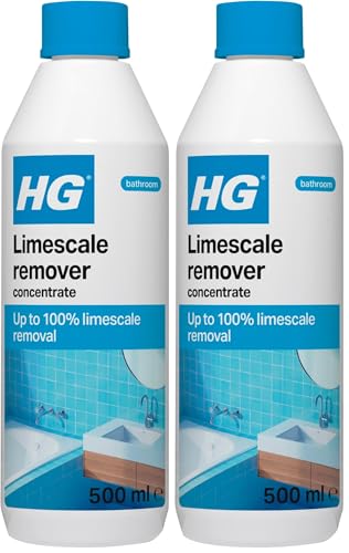 HG Limescale Remover Concentra... & Screens - 500ml (Pack of 2) - down 12.20% (£1.22) to £8.78 from £10.00