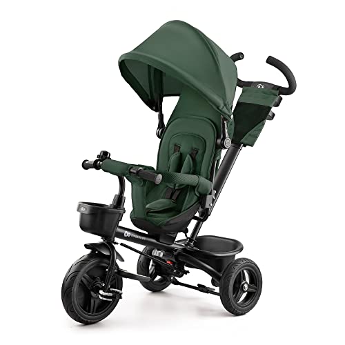 Kinderkraft AVEO Trike from 9 ..., Cupholder, Toy basket, Green - down 15.47% (£13.91) to £75.99 from £89.90
