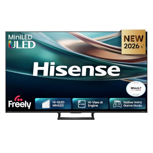 Hisense 50" 50Q8STUK MiniLED 1...lour, Hands-Free Voice Control - down 40.04% (£400.00) to £599.00 from £999.00