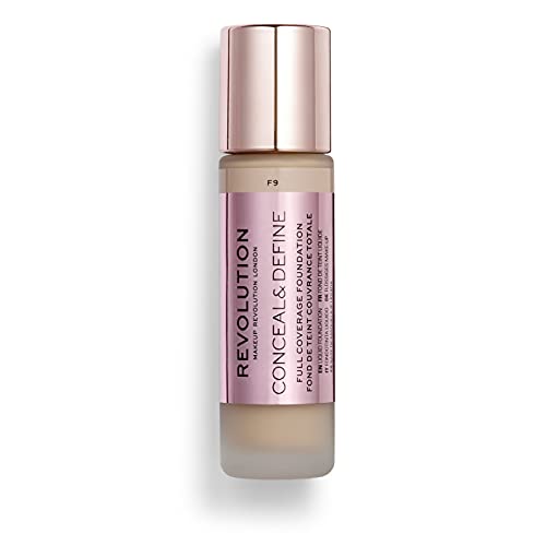 Makeup Revolution Conceal & Define Foundation F9 - down 13.10% (£1.31) to £8.69 from £10.00