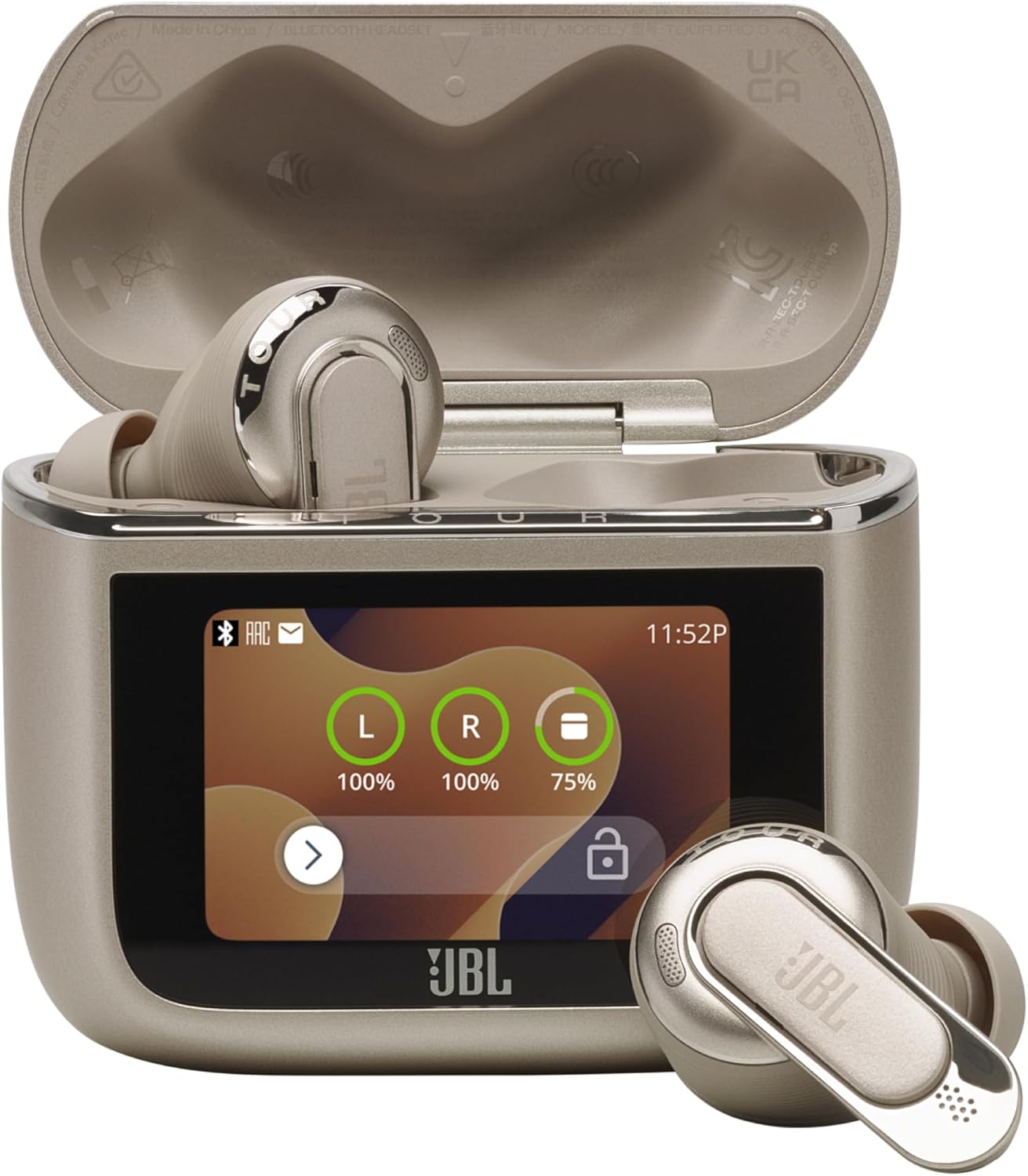 JBL Tour Pro 3, True Wireless ...ound with Head Tracking, Latte - down 20.00% (£36.00) to £143.99 from £179.99