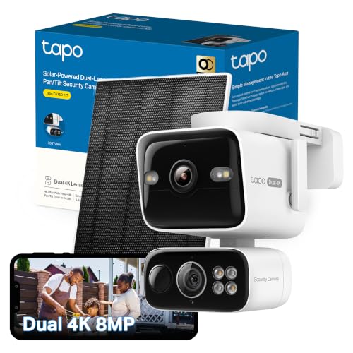Tapo NEW C675D KIT 4K 8MP Dual...tdoor Security Camera Wireless - down 20.17% (£48.00) to £189.99 from £237.99