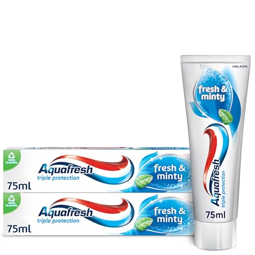 Aquafresh Toothpaste Triple Pr...1 Protection, Pack of 2 x 75ml - down 5.26% (£0.10) to £1.80 from £1.90