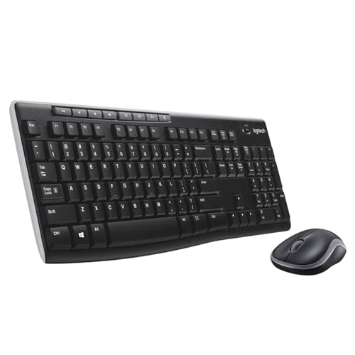 Logitech MK270 Wireless Keyboard and Mouse Combo - UK QWERTY