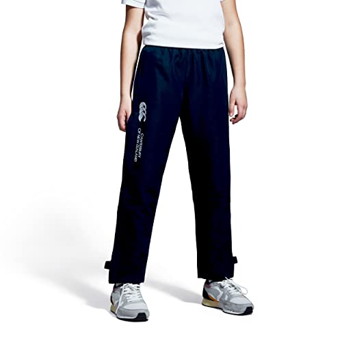 Canterbury Junior Boys Open Hem Stadium Pant | Tracksuit/Jogging Bottoms | Durability and Comfort Track Pants, Navy, 14