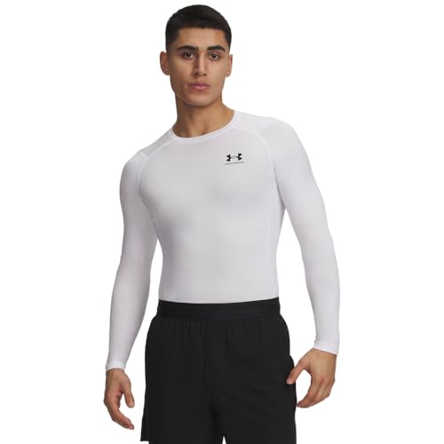 Under Armour Men UA HG Armour Comp LS, Long-Sleeve Sports Top, Breathable Long-Sleeved Top for Men