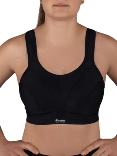 Champion Womens Shock Absorber Sn109 Active D+ Classic Bras, Black, 34E UK