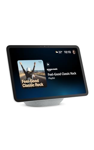Amazon Echo Show 11 (newest gen), Vibrant Full-HD 11" display with more viewing area, spatial audio, Glacier White, with Alexa+ Early Access