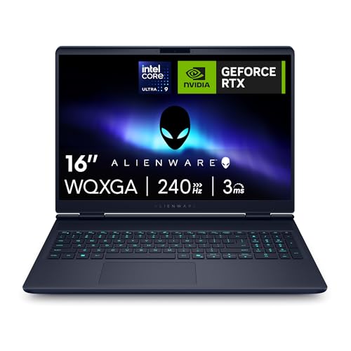 Alienware 16X Aurora Gaming Laptop - RTX 5070, Intel Core Ultra 9 275HX