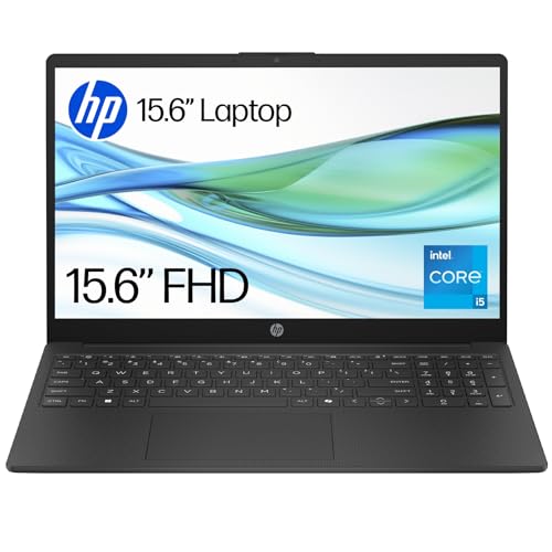 HP 15.6" Laptop | Intel Core i5 | 8GB | 512GB SSD | Windows 11 Home | Dual speakers Fast charge True Vision HD Camera | Anti-glare panel | 15-fd0062sa