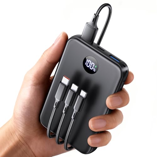 Power Bank Fast Charging 27000mAh, Portable Charger(USB-C Input & Output), PD 3.0 QC 3.0 External Mobile Phone Battery with LED Display, Compatible with iPhone 17 16 15 14 13 12 Pro Max and More