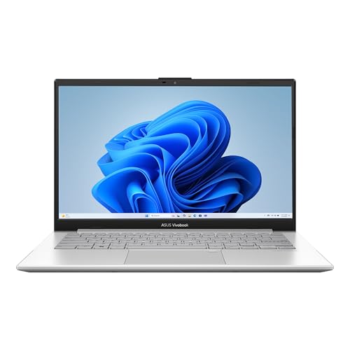 ASUS Vivobook 14 E1404TA Laptop with Microsoft Office M365 | 14.0" Full HD screen | Intel Celeron N150 | 8GB RAM | 128GB UFS | Windows 11