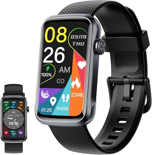 2026 Smart Watch for Men Women, 24/7 Healthy Fitness Tracker, HD 1.47" Fitness Watch with Sleep Monitor, Heart Rate/SpO2/24+ Sports/Step Tracker/150+ Watch Faces Activity Trackers for Android, iOS