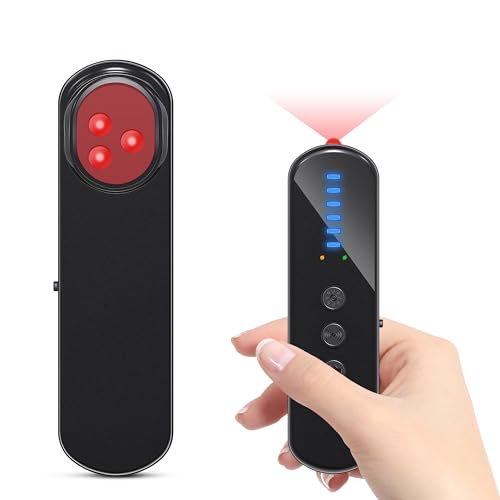 AOBOCAM Spy Hidden Camera Detector, GPS Tracker & Bug Detector