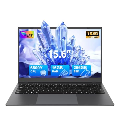 LEOXYN 15.6 Inch Laptop,Pentium Gold 6500Y Processor(Up to 3.4GHz) 16GB RAM 256GB SSD,170°Flip Schermo FHD 1920 * 1080,2*Type-c, 2*USB 3.2,BT 5.0,5000mAh Long-Battery