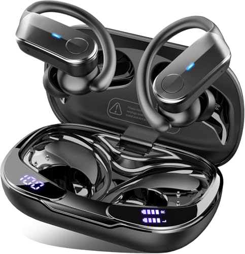 Ordtop Wireless Earbuds Sports, 2026 Bluetooth 5.4 Headphones Running