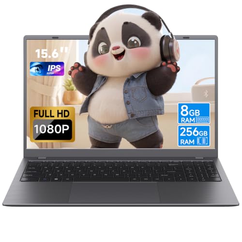 SAGWYLE 2026 Laptop 8 GB RAM, 256GB SSD, Pentium 6500Y Up to 3.4GHz | 15.6 Inch FHD IPS Display, USB C, USB 3.2, PC Laptop for College Student, Work from Home, Business