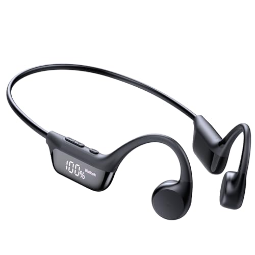ZOVIMAX Bone Conduction Headphones, Bluetooth 6.0 Open Ear Sport Earphones