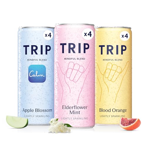 TRIP Mixed Pack Sparkling Drin...and Vegan (Pack of 12 x 250ml) - down 13.60% (£1.73) to £10.99 from £12.72