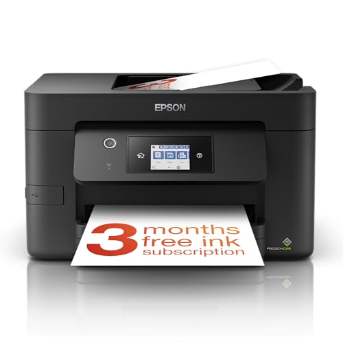 Epson WorkForce Pro WF-3820DWF...nction Wireless Inkjet printer - down 9.40% (£9.54) to £91.99 from £101.53
