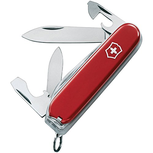 Victorinox Recruit Swiss Army ...ctions, Blade, Can Opener, Red - down 6.38% (£0.97) to £14.24 from £15.21