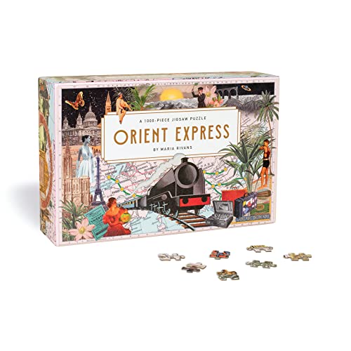 Orient Express: A 1000 Piece Jigsaw Puzzle - down 3.10% (£0.62) to £19.35 from £19.97